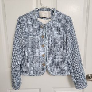 NWT Goelia - Single Breasted Round Neck Jacket